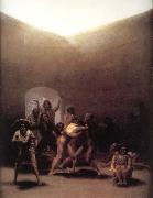 Yard with Lunatics Francisco Goya